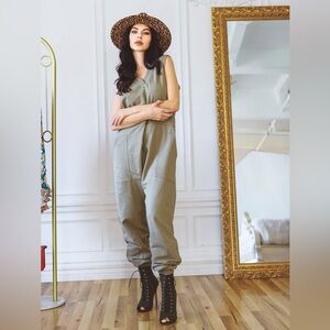 Olive Green Jumpsuit